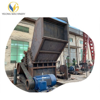 300-400Kg steel scrap impact crusher/heavy scrap metal crusher for sale from henan Zhengzhou