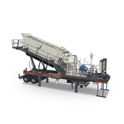 Shanghai quality diesel Mobile crushing plant 150t/iron machine /mobile stone crusher