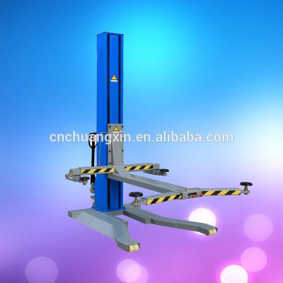 car repair equipment hydraulic single post car lift