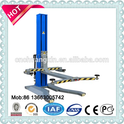 single post hydraulic drive portable garage auto car lift